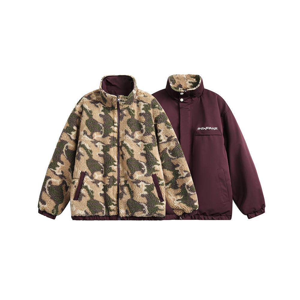 ANSWERME391白底图MY147冬季两面穿迷彩棉服夹克P190,男装夹克,新杭派391(FUSEEHO 391)