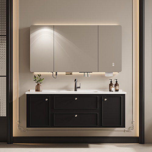 法式复古风浴室柜+小红书网红款