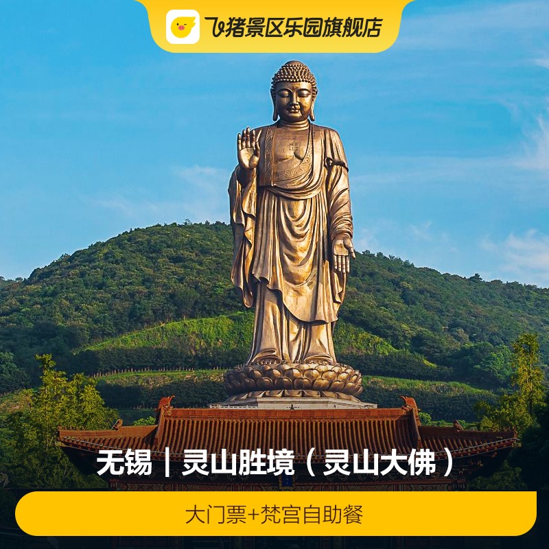 [无锡灵山胜境（灵山大佛）-大门票+梵宫自助餐]大门票+梵宫自助餐 测试请不在拍