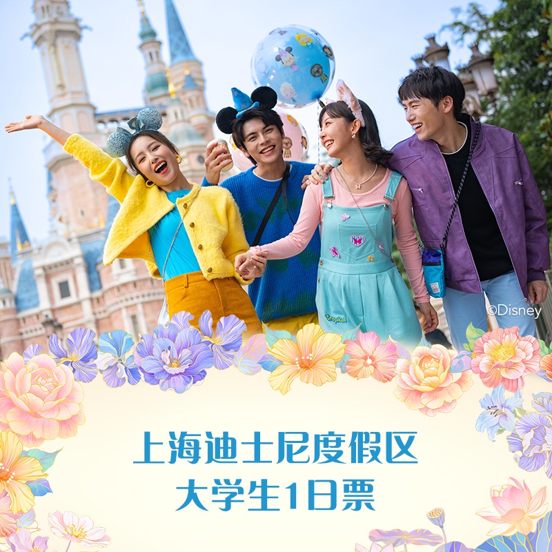 迪士尼大学生一日票