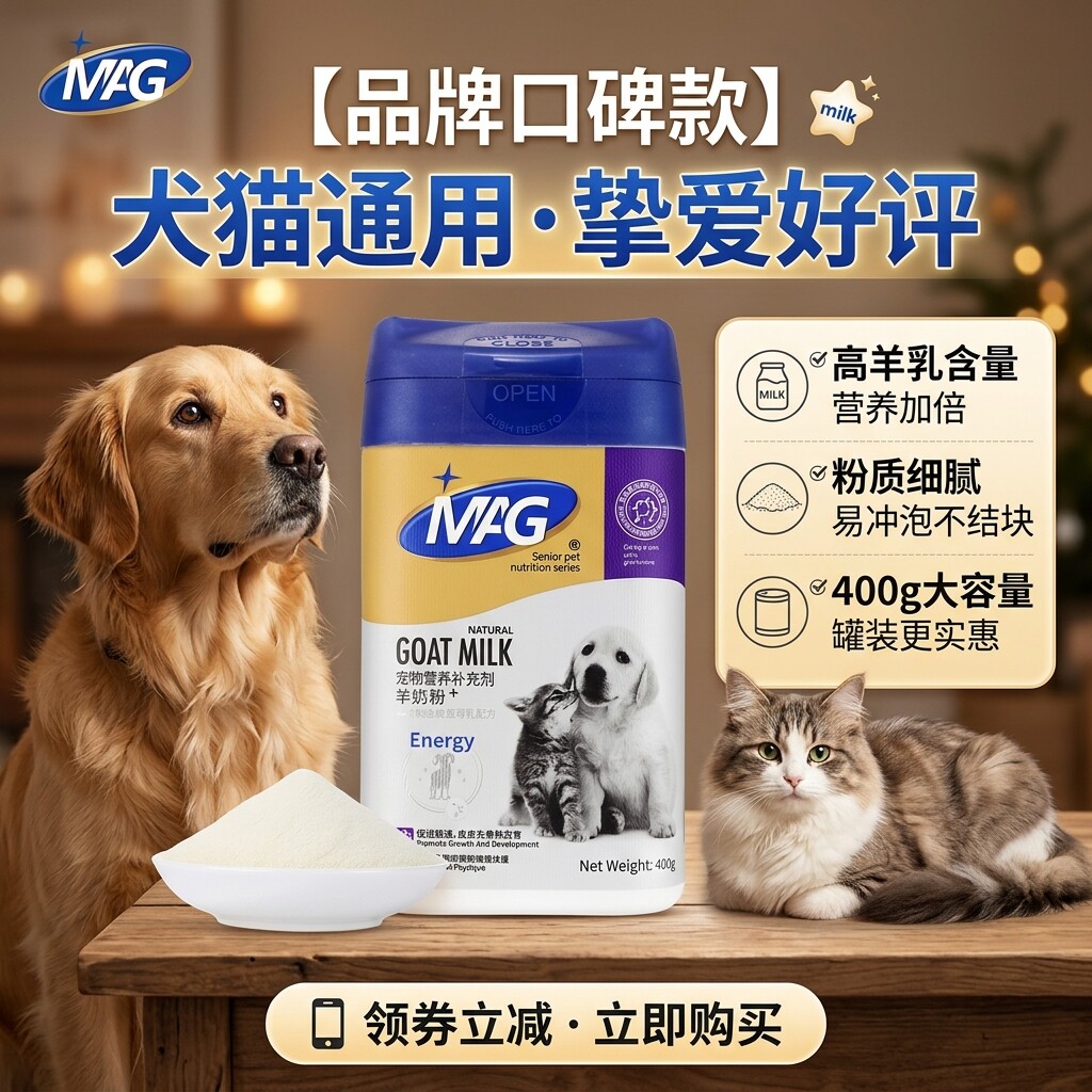 MAG犬猫通用接近母乳羊奶粉