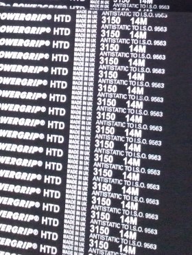 橡胶皮带HTD2618-14M 2660-14M 2800-14M 2940-14M盖茨阪东同步带