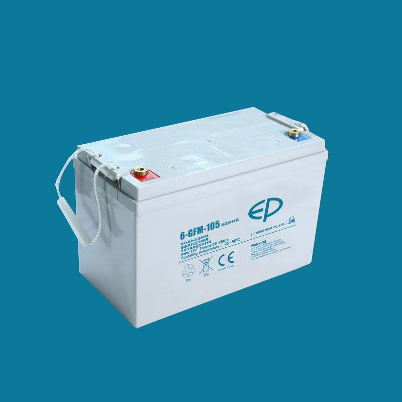 原装正品ep中力电动叉车配件6-gfm-105堆高车免维护电瓶电池