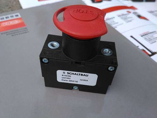 诺力EPT15林德MT15叉车配件S100/80电源急停开关断电紧急开关