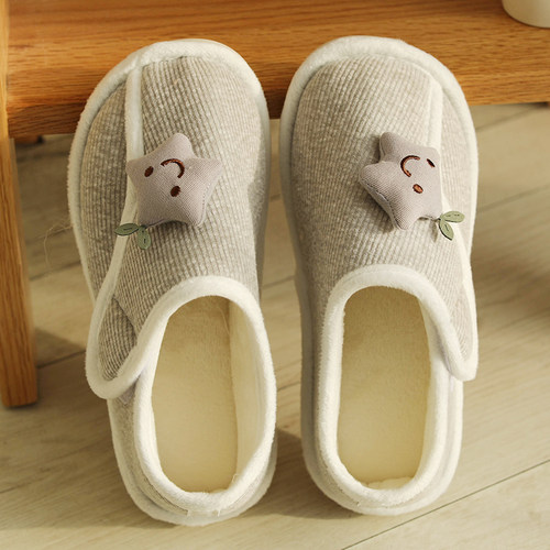 冬季棉拖鞋哆啦木偶防滑可爱居家