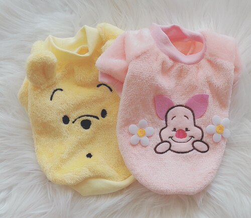 秋冬宠物衣服sweet小熊绒衣小猪