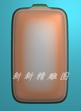 花型牌头无事牌平安牌精雕图JDP浮雕玉雕灰度图电脑雕刻挂件b888