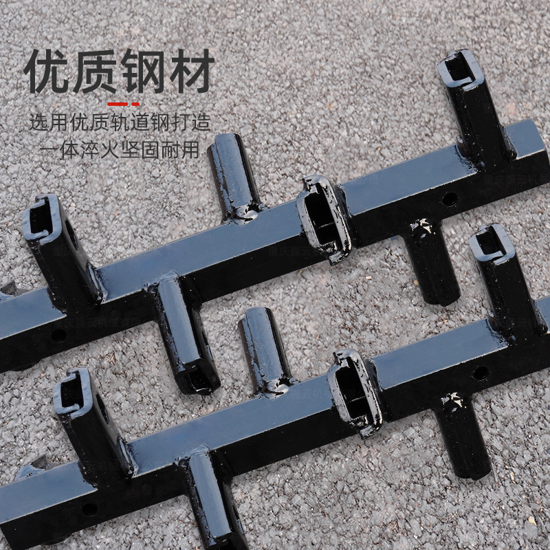 农用旋耕机旱地开荒刀翻土刀松土微耕机刀配件深耕刀总成硬地刀具