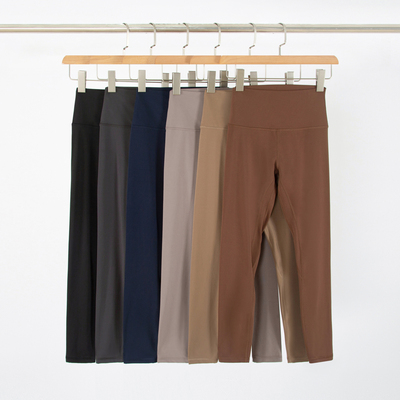 抗菌瑜伽裤女莱卡裸感高腰提臀