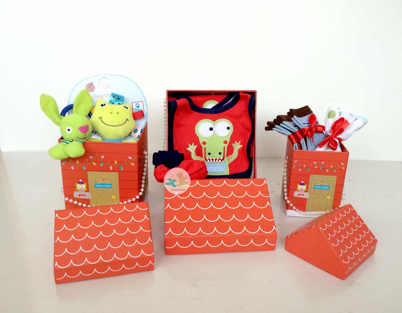 Coffret cadeau pour nouveau-né - Vêtements + Fournitures - Ref 1955568 Image 3