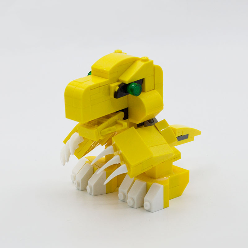 兼容乐高亚古兽数码宝贝系列