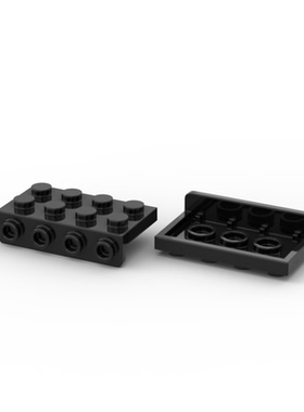 适用5175国产科技教育积木零件 2x4-1x4 支撑板moc小颗粒配件