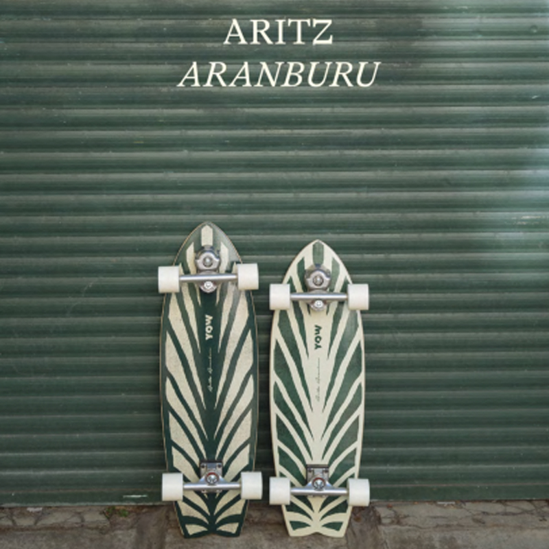 西班牙YOW陆地冲浪板专业刷街