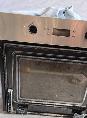 美的电烤箱EA0965KN-43SE蒸箱一体机电烤炉黑色钢化玻璃面板门板