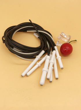 老板燃气炉煤气灶点火针配件白色陶瓷针9B26 9B13  7B15