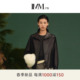 拉链翻领双口袋皮衣女 茧型剪裁廓形蝙蝠袖 IMM尹默2026年春季 新品