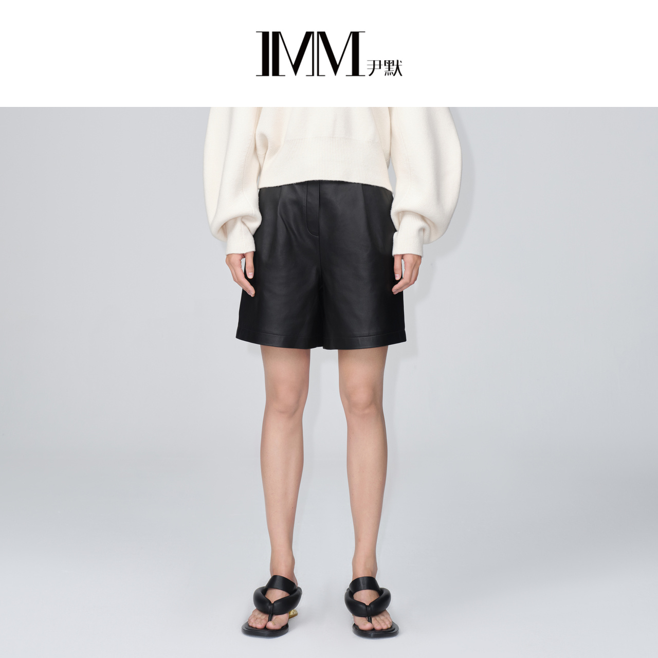 绵羊皮时髦感意大利尹默时髦感