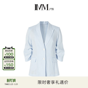 亚麻系列 西装 电商专款 薄款 外套夏 IMM尹默女装