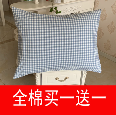 水洗棉靠枕套全棉卧室沙发靠垫套