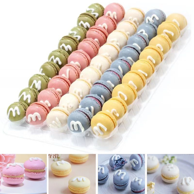 mini迷你字母一口马卡龙甜点
