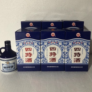 白酒酒四星四特酒45度级特香型460mL*6瓶整箱包邮