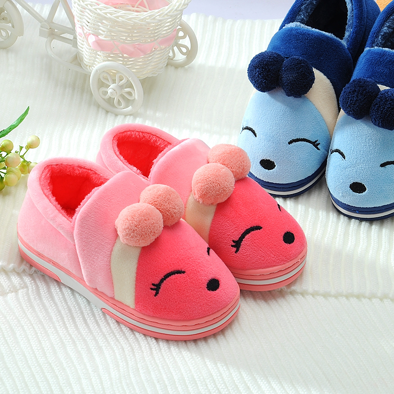 Chaussons enfants en autre pour hiver - semelle caoutchouc naturel - Ref 1009407 Image 3