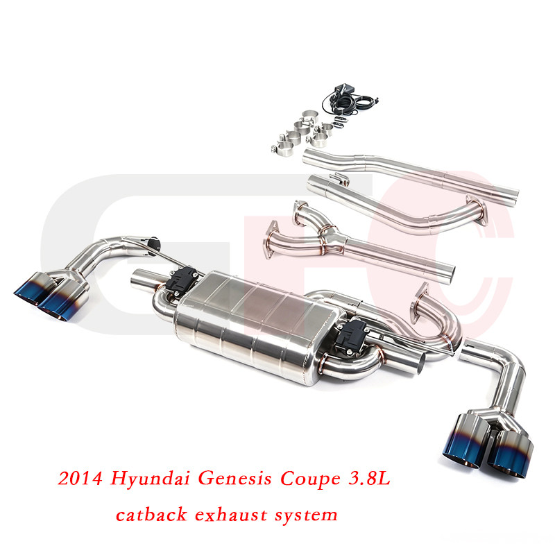 GFC劳恩斯酷派3.8L声浪排气