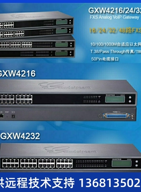 潮流网络GXW4216/GXW4224/GXW4232//GXW4248语音网关GXW4