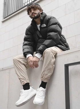 美版TheNorthFace北面羽绒1996黑男女tnf冬季正品夹克情侣暖运动