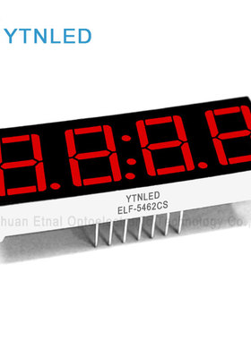 ELF-5462CS,ELF-5462DS,0.56英寸4位全亮共阴阳红色数码管YTNLED