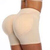 跨境抖音热销刷胶层粘贴式 透气孔海绵垫超大丰臀垫 变装