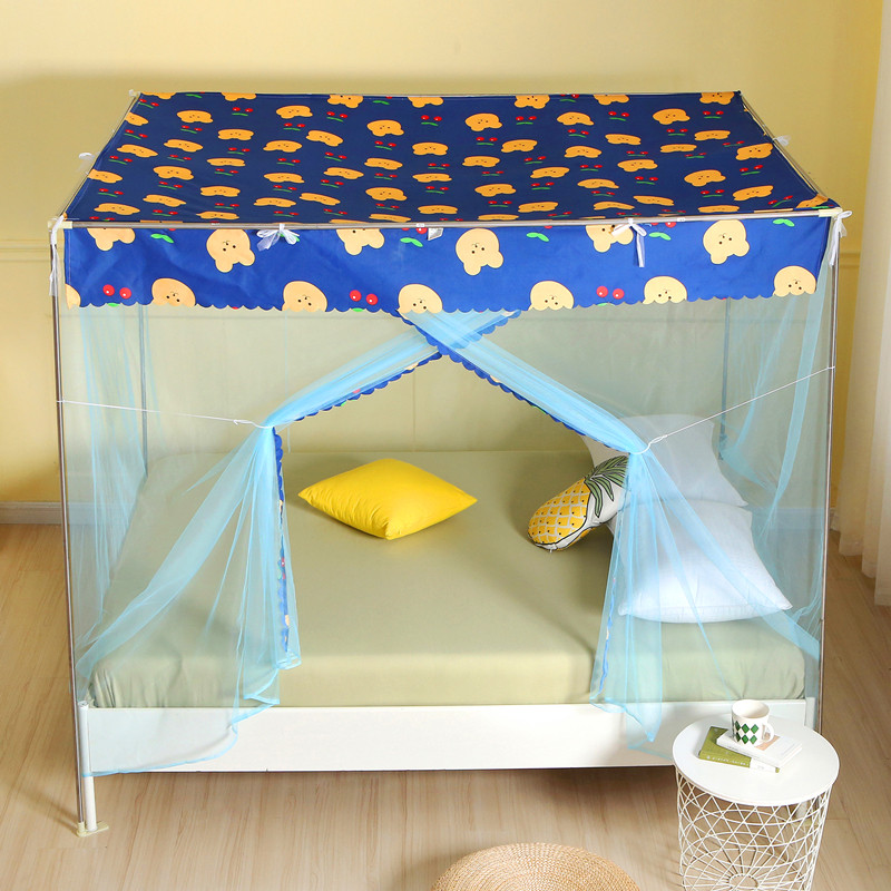 蚊帐家用卧室防尘顶布老式1.5米双人床大学生宿舍单人床上下铺1.2