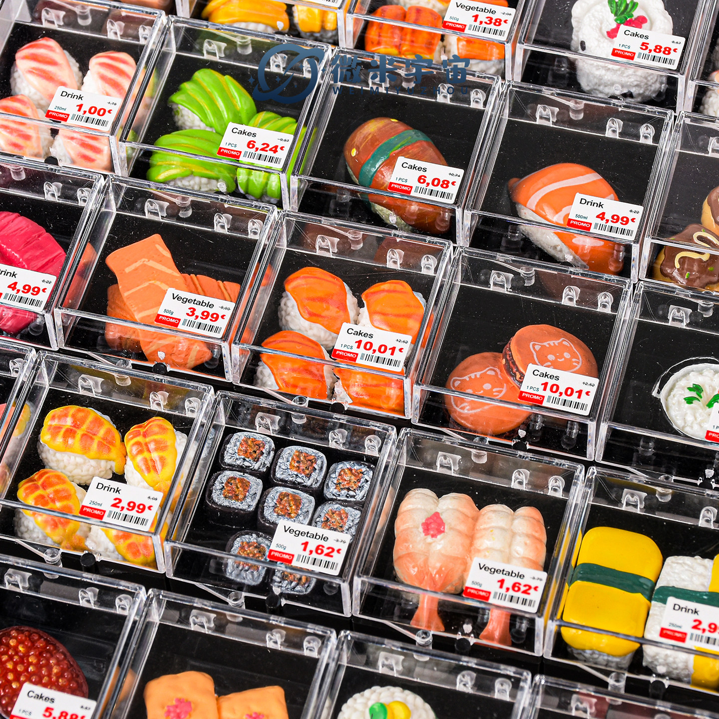 盲袋迷你仿真寿司日式料理微缩食物模型食玩小摆件儿童过家家玩具,玩具/童车/益智/积木/模型,儿童食玩,淘宝优惠券,粉丝福利购,淘宝优惠卷