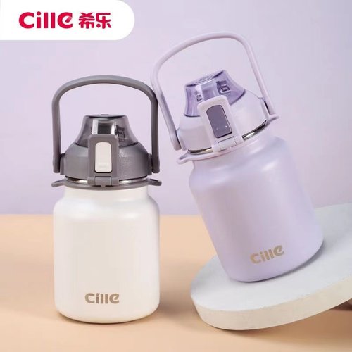 cille希乐焖茶保温杯316不锈钢