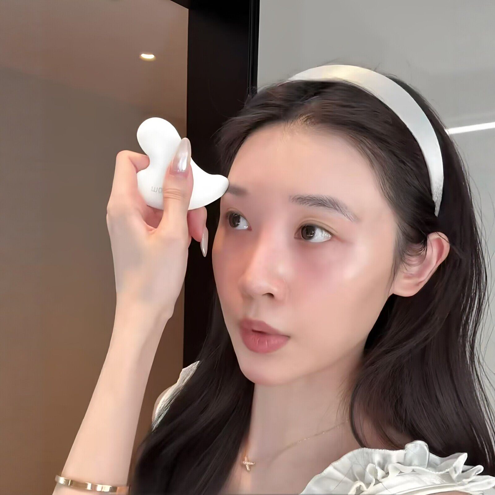 黑眼圈消失术!树脂心形