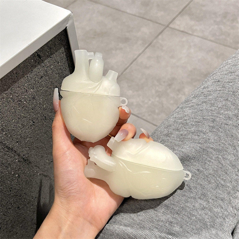 心脏耳机壳立体适用airpo