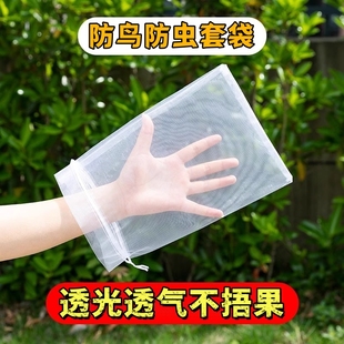 水果套袋防虫防鸟尼龙专用网袋葡萄桃子石榴草莓无花果通用网纱袋