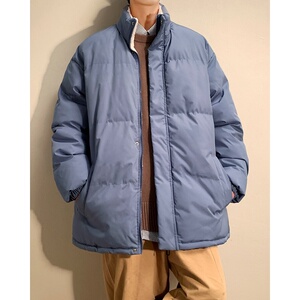 MY5790P75羊羔绒内里棉服保暖面包服棉袄新款棉衣男潮牌加绒加厚图片