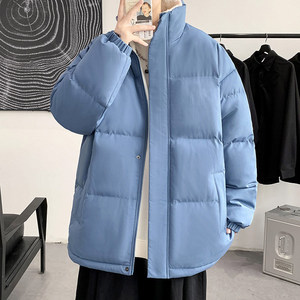 GB5601P75外套男冬季新款港风宽松潮牌潮流情侣棉衣保暖立领棉服图片