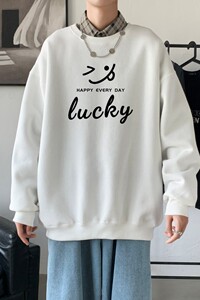Y2297春秋季新款圆领卫衣男宽松套头衫港风休闲外套ins潮图片
