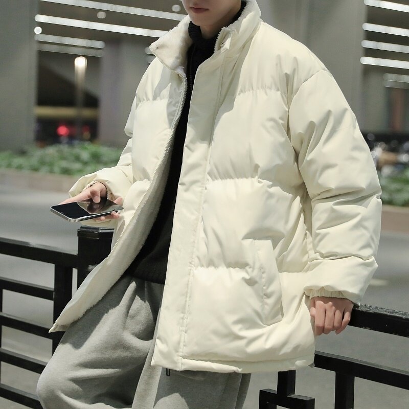 MY5791P75羊羔绒内里学生棉服面包服男款棉衣男冬季加厚新款棉袄,男装棉衣,星座510A-2