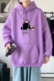 L2411卫衣男秋冬新款潮趣文字印花潮流休闲帅气连帽外套，男装卫衣，星座510A-6