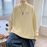 MG2808P65港风新款高领休闲线衣潮流休闲针织衫男生宽松长袖毛衣，男装针织衫/毛衣，星座510A-2