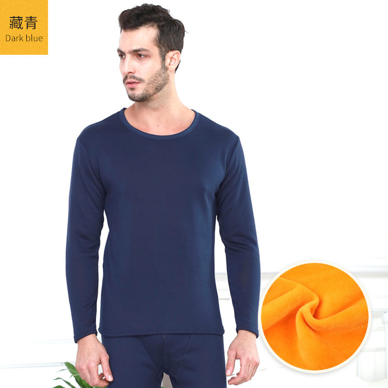 NU8558P39男加绒加厚防寒秋衣秋裤女秋冬情侣套装黄金绒保暖内衣，保暖内衣，星座510A-6