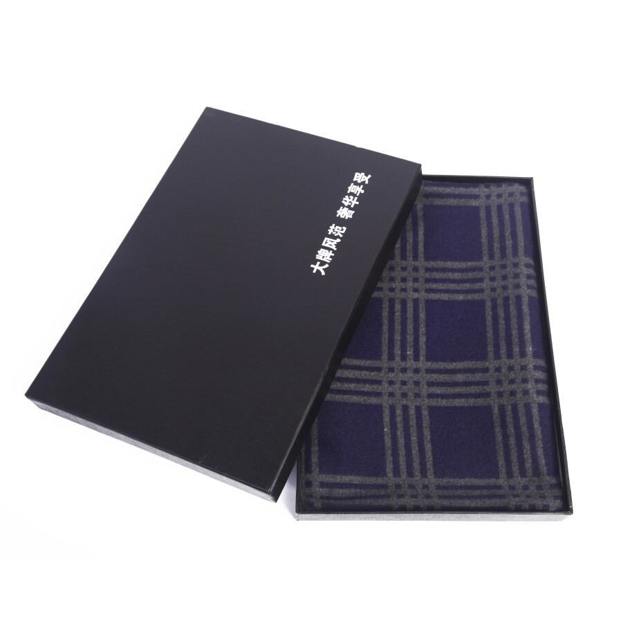 WJ8560P28礼盒装围巾秋冬男士围巾新款时尚保暖双面通用围巾送品，围巾，星座510A-6