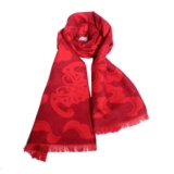 WJ0974P28围巾红大红色过年如意福聚会活动公司年会红围巾，围巾，星座510A-6