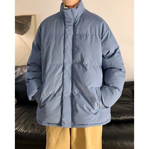 MY5790P75棉服保暖面包服棉袄新款棉衣男潮牌加绒加厚羊羔绒内里图片