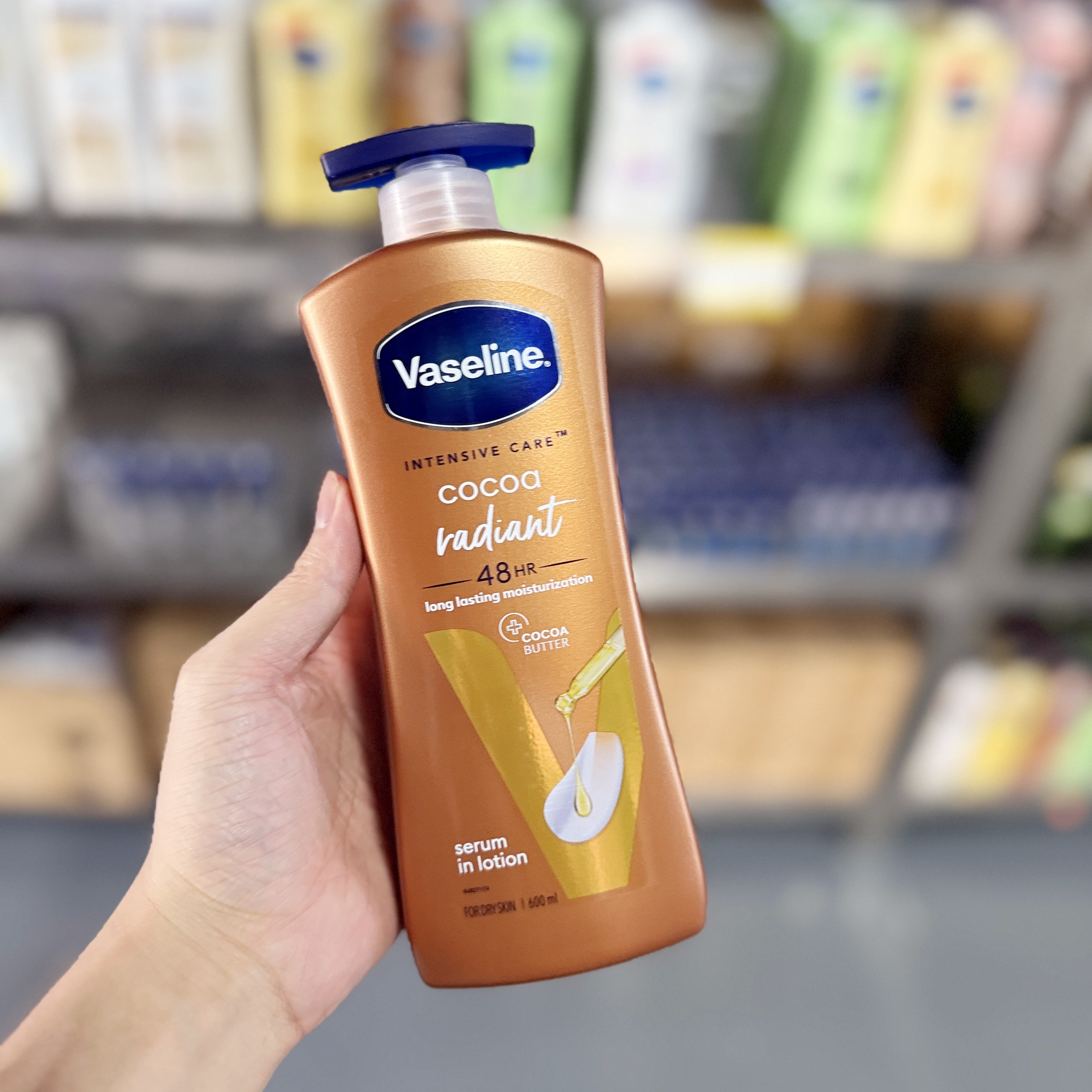 香港进口凡士林可可保湿润肤露