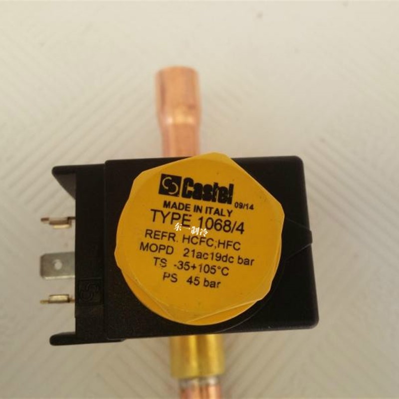议价意大利castel制冷电磁阀1068/4a6 1/2 12mm焊口 制冷电