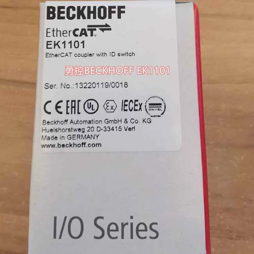 正品倍福BECKHOFF EK1101 EL3002总线模块